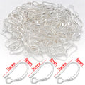 Cup C Shape and Smooth U Shape Earring Hooks Jewelry Findings view 11
