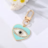 Aqua White Heart
