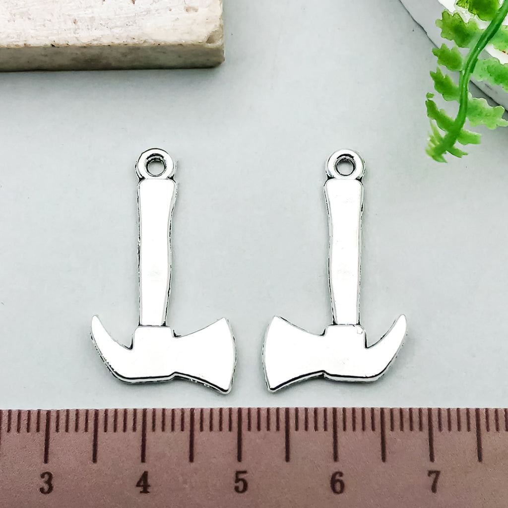 Enamel Zinc Alloy Fire Extinguisher Flame Charm Pendant for DIY Necklace Bracelet Earrings