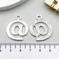 Antique Silver School Supply Metal Charms with 7 Listed Options view 11