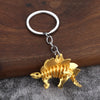 Matte Gold Stegosaurus