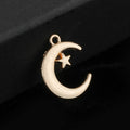 Star Moon Lightning Bolt Charm Pendant Silver-Tone Gold-Tone view 4