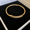 Gold Cable Cuff