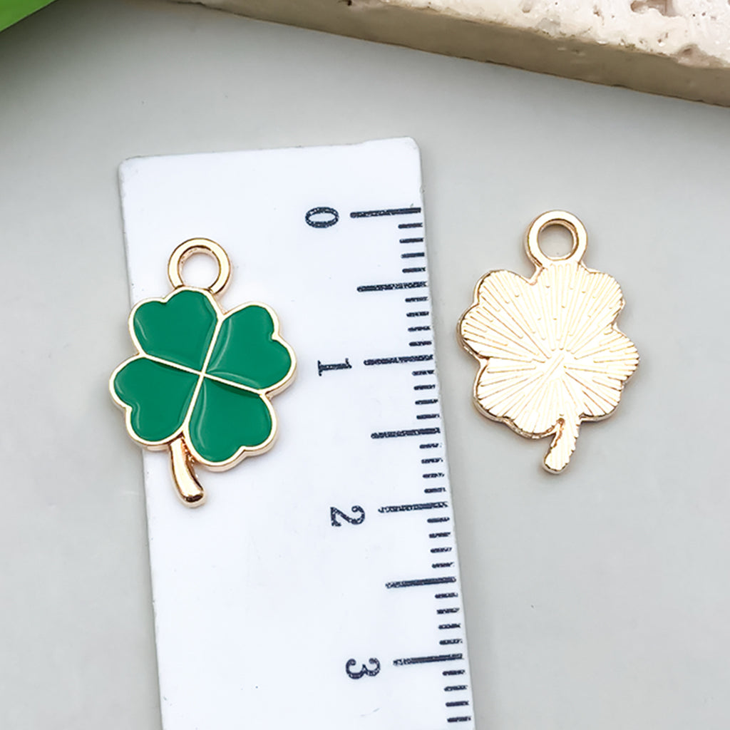 Zinc Alloy Irish Clover Hat Beer Festival Charm Pendant for Necklace Keychain DIY