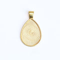 Antique Finish Angel Metal Charm Component for Craft Projects view 4