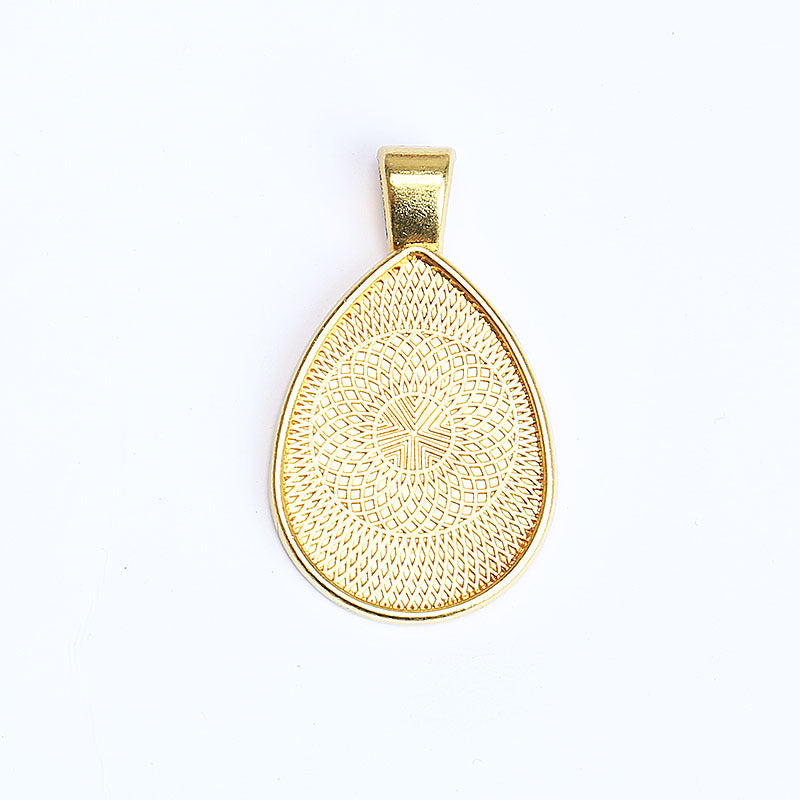 35x18mm Vintage Alloy Tower Charm Pendant