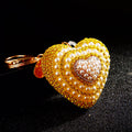 Pearl Heart Keychains in Eight Colors plus Assorted Option view 10
