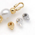 Rounded Metal End Caps in Two Shapes and Three Color Finishes view 3