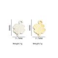 Colorful Enamel Four Leaf Clover Charm Collection for Jewelry Making view 5