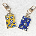 I See You Evil Eye Rectangle Keychains Gold 2 Colors view 2