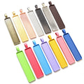 Long Rectangular Cabochon Pendant Trays in Seventeen Colors view 1