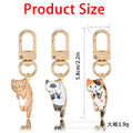 Cat Charm Keychains in 51 Pictured Variations for Bags and Keys view 2