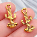 Gold-Tone Western Theme Metal Charms with 23 Listed Options view 10