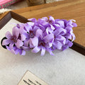 Fabric Flower Cluster Duckbill Hair Clip Seven Color Styles view 11