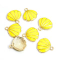 Enamel-Look Silver Gold Shell Alloy Charms in 18 Styles view 5