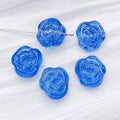 Ten-Color Translucent Camellia Rose Glass Bead Collection view 12