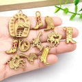 Stainless Steel Colorful Western Theme and Pistol Metal Charms with 15 Listed Options view 3