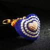 Royal-Blue Pearl-Heart