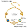 Blue Gold Bracelet