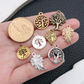 Gold-Tone Seashell Metal Charms with 100 Listed Options view 3