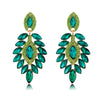 Aqua Marquise Leaf