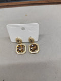 Minimal Metal Hoop and Geometric Earrings in Five Styles view 9