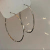 Silver 59mm Hoops