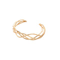 Five Mixed Wire And Textured Metal Open Cuffs In Gold Or Silver Tone view 5