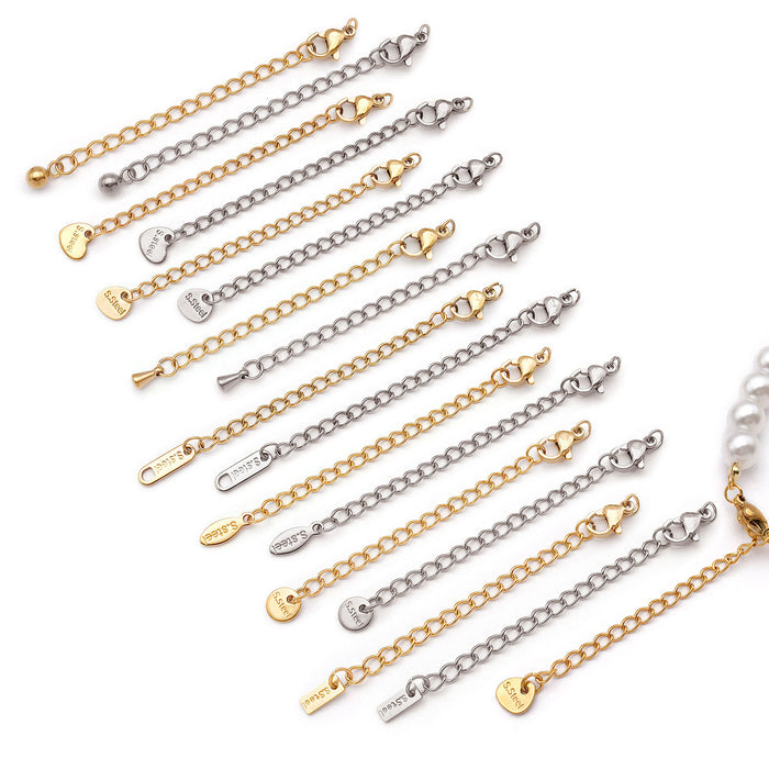 Gold-Tone Lobster Clasp Jewelry Findings with 16 Listed Options