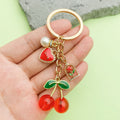 Rose, Blossom and Flower Charm Keychains in 29 Pictured Variations for Bags and Keys view 2