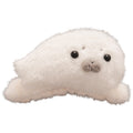 White Plush Seal Face Hair Claw Clip Soft Cartoon Grip view 5