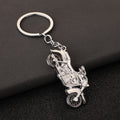 Motorcycle and Kaaba Medallion Metal Keychains in 12 Styles view 10