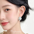Enamel Glaze Chinese Style Flower Stud Earrings Ten Styles view 3