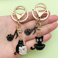 Piano and Music Note Charm Keychains in 27 Pictured Variations for Bags and Keys view 2