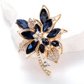 Flower Two Designs Metal Brooch Pin 5.5 x 4.5 cm for Jackets and Lapels view 6