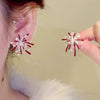 Red Silver Burst