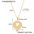 Fruit Charm and Round Heart Pendant Necklace Collection view 8
