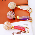 Bubble Pearl Crystal Ball Keychains in Three Colors plus Assorted view 3