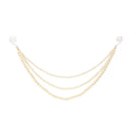 Triple Layer Pearl Bead Garland Christmas Tree Decor Hooks view 6