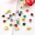 Metallic Birthstone Metal Charms with 26 Listed Options view 2