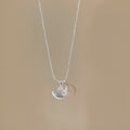 Silver Tone Coastal Pendant Necklaces with Shell and Starfish Designs view 6
