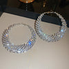 Silver Hoops