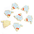 Pastel Elephant Enamel Charm Collection for Jewelry Making view 8