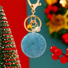 Sky-Blue Jeweled-Ball