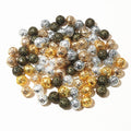 Openwork Round Metal Beads in Twenty Four Size and Finish Options view 11