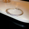 Silver Crossing Bangle