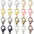 Alloy Metallic Lobster Clasp Jewelry Findings with 10 Listed Options view 5
