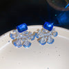 Blue Crystal Fan