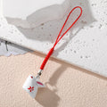 Miniature Animal and Rice Ball Phone Strap Charms in Seven Designs view 3