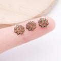Metallic Bead Cap Metal Beads with 6 Listed Options view 6